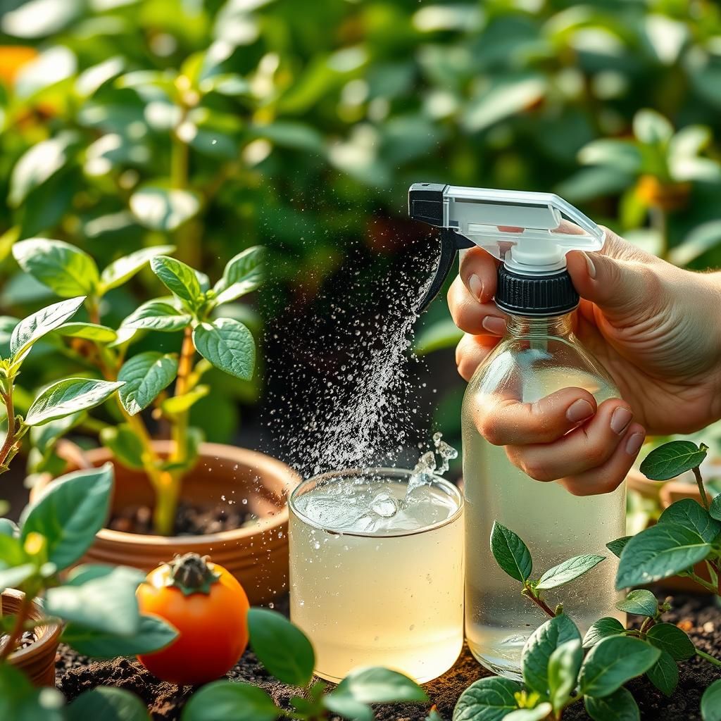 can i spray my plants with vinegar discover the benefits and tips for safe application