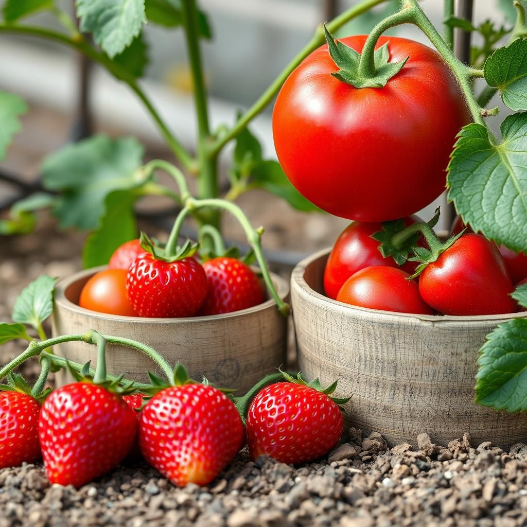 can you plant strawberries and tomatoes next to each other discover the best companion planting tips