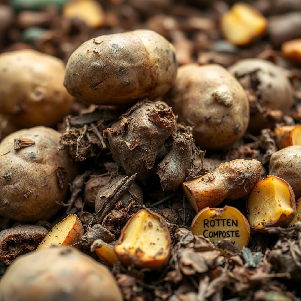 can you put rotten potatoes in compost assessing the impact on your compost pile