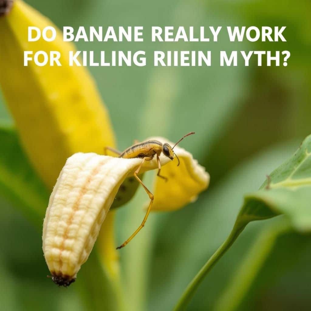 do banana peels really work for killing aphids uncovering the truth behind this garden myth