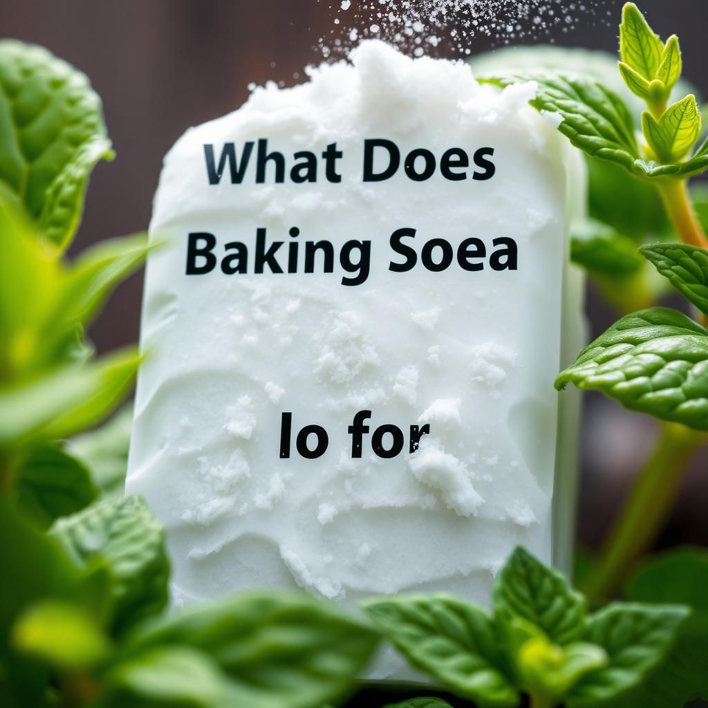 what does baking soda do for plants discover its benefits and uses in gardening
