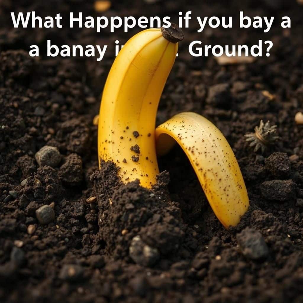 what happens if you bury a banana in the ground discover the surprising benefits and fun facts