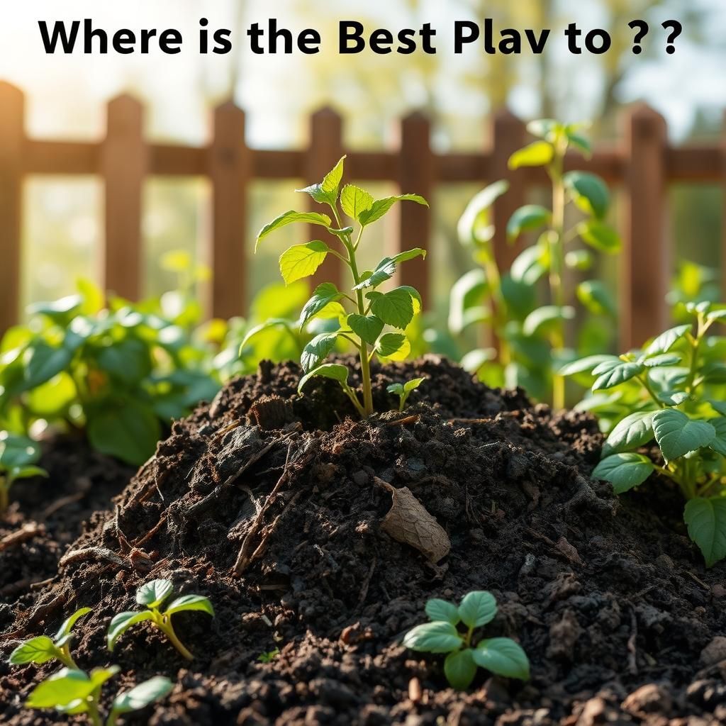 where is the best place to put compost discover ideal locations for effective composting