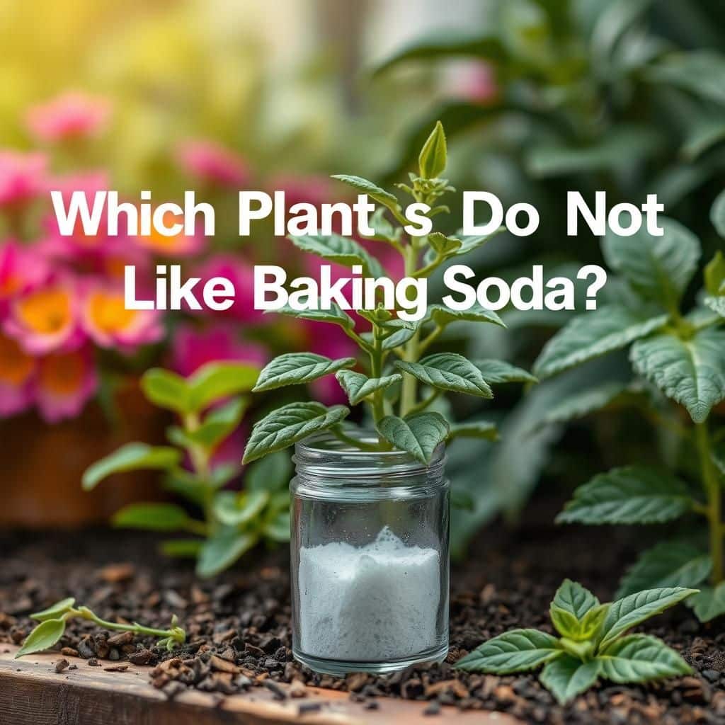 which plants do not like baking soda discover the best choices for your garden